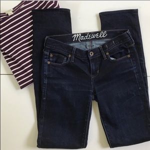 Madewell Rail Straight Jeans